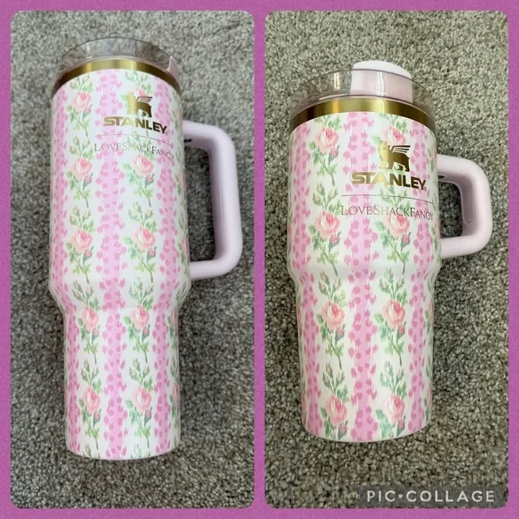 LoveShackFancy x Stanley 20 & 40oz Tumblers - Picture 1 of 10